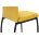 Стул на металлокаркасе Tod yellow / black 