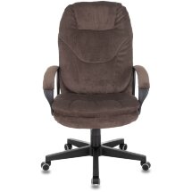 Кресло компьютерное Бюрократ для руководителя Бюрократ CH-868N Fabric коричневый Light-10 крестовина пластик
