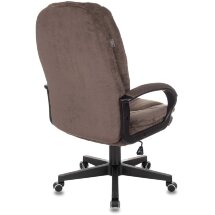 Кресло компьютерное Бюрократ для руководителя Бюрократ CH-868N Fabric коричневый Light-10 крестовина пластик
