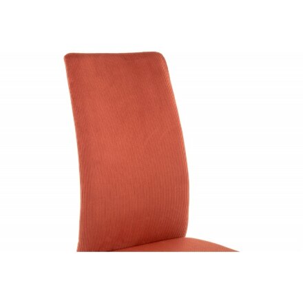 Стул на металлокаркасе Tod red / black 