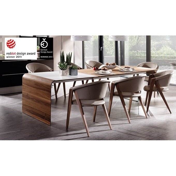 Стул SPIRIT1 / S1 SAGP38 / Nuss geolt UG / Leder LM stone Стул SPIRIT1 / S1 SAGP38 / Nuss geolt UG / Leder LM stone