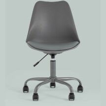 Стул офисный Stool Group Blok пластиковый серый