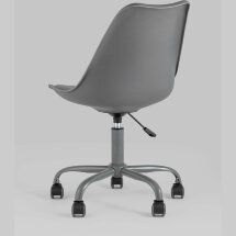 Стул офисный Stool Group Blok пластиковый серый