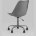 Стул офисный Stool Group Blok пластиковый серый 