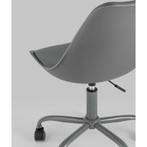 Стул офисный Stool Group Blok пластиковый серый