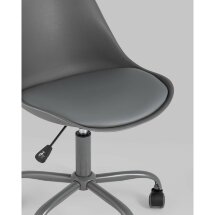 Стул офисный Stool Group Blok пластиковый серый