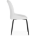 Стул на металлокаркасе Lado white / black 
