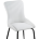 Стул на металлокаркасе Lado white / black 