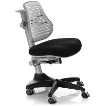 Детское кресло Comf-pro CONAN New C3-317 белое с черным