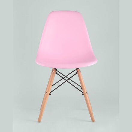 Стул Eames DSW розовый x4 
