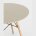 Стол Eames DSW D80 бежевый 