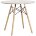 Стол Eames DSW D80 бежевый 
