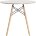 Стол Eames DSW D80 бежевый 
