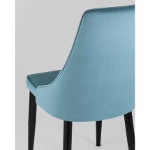 Стул Stool Group Ларго велюр пыльно-голубой