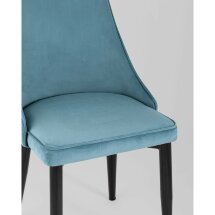 Стул Stool Group Ларго велюр пыльно-голубой