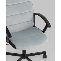 Компьютерное кресло TopChairs ST-TRACER серо-голубой