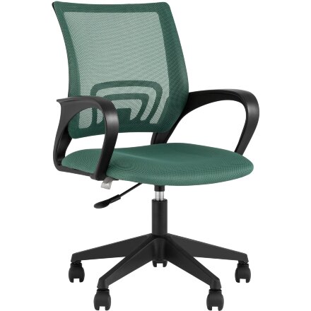 Кресло офисное TopChairs ST-Basic сетка/ткань зеленый 