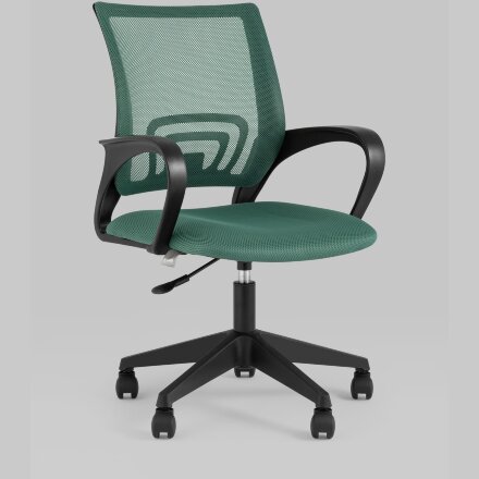Кресло офисное TopChairs ST-Basic сетка/ткань зеленый 