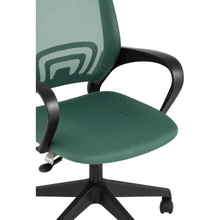 Кресло офисное TopChairs ST-Basic сетка/ткань зеленый 