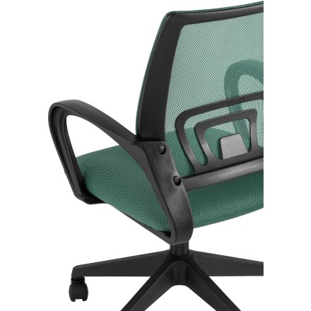 Кресло офисное TopChairs ST-Basic сетка/ткань зеленый 