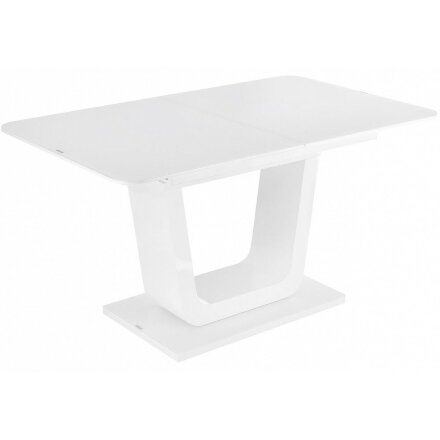 Стол стеклянный Мебель Китая Vlinder 140 super white 