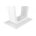 Стол стеклянный Мебель Китая Vlinder 140 super white 