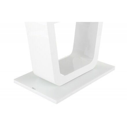 Стол стеклянный Мебель Китая Vlinder 140 super white 