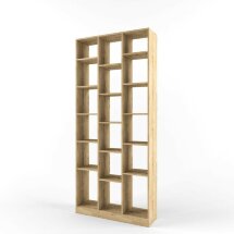 Стеллаж 2+2 перегородка дуб ирландский