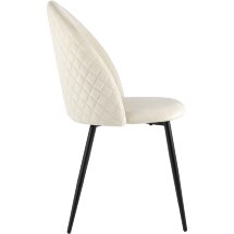 Стул Stool Group Lilly велюр бежевый