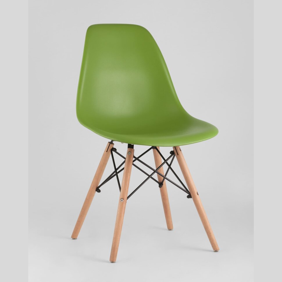 Стул Eames DSW зеленый x4 Стул Eames DSW зеленый x4