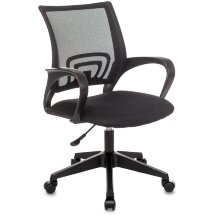 Компьютерное кресло TopChairs TopChairs ST-Basic офисное сетка/ткань черный крестовина пластик механизм Пиастра