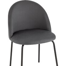 Стул Stool Group Коди велюр тёмно-серый