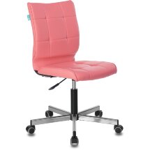 Компьютерное кресло Stool Group Бюрократ CH-330M/PINK без подлокотников розовый Lincoln 205 обивка экокожа крестовина ме