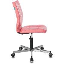 Компьютерное кресло Stool Group Бюрократ CH-330M/PINK без подлокотников розовый Lincoln 205 обивка экокожа крестовина ме