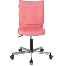 Компьютерное кресло Stool Group Бюрократ CH-330M/PINK без подлокотников розовый Lincoln 205 обивка экокожа крестовина ме