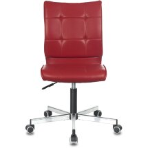 Компьютерное кресло Stool Group Бюрократ CH-330M/RED без подлокотников красный Next-13 обивка экокожа крестовина металл