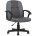 Компьютерное кресло Stool Group TopChairs Comfort офисное серое в текстильной обивке с механизмом регулировки по высоте 