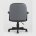 Компьютерное кресло Stool Group TopChairs Comfort офисное серое в текстильной обивке с механизмом регулировки по высоте 