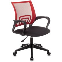 Компьютерное кресло TopChairs TopChairs ST-Basic офисное сетка/ткань красный крестовина пластик механизм Пиастра
