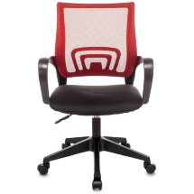 Компьютерное кресло TopChairs TopChairs ST-Basic офисное сетка/ткань красный крестовина пластик механизм Пиастра