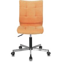 Компьютерное кресло Stool Group Бюрократ CH-330M/VELV72 оранжевый Velvet 72 крестовина металл