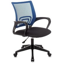 Компьютерное кресло TopChairs TopChairs ST-Basic офисное сетка/ткань синий крестовина пластик механизм Пиастра
