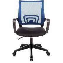 Компьютерное кресло TopChairs TopChairs ST-Basic офисное сетка/ткань синий крестовина пластик механизм Пиастра
