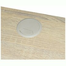 Стол на металлокаркасе BRABIX &quot;LOFT CD-006&quot;,1200х500х730 мм,, 2 полки, цвет дуб натуральный, 641226