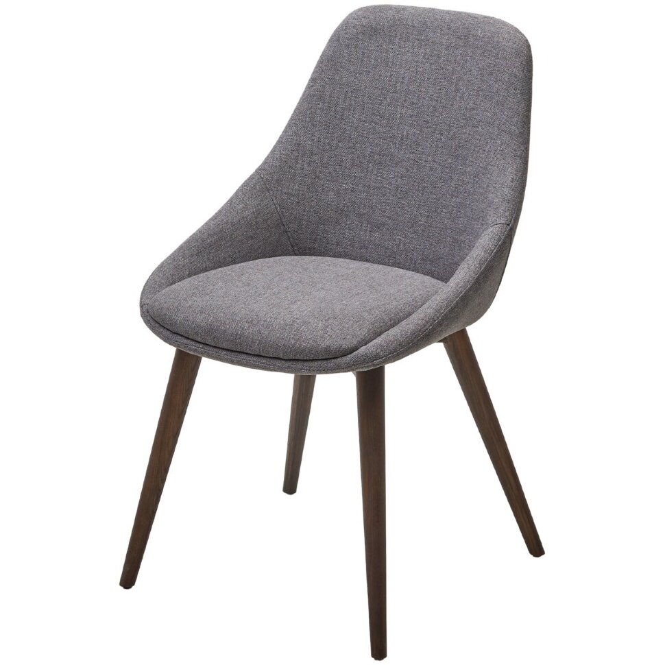 Стул DANIEL Grey Lena-450, ткань / орех, ®DISAUR Стул DANIEL Grey Lena-450, ткань / орех, ®DISAUR