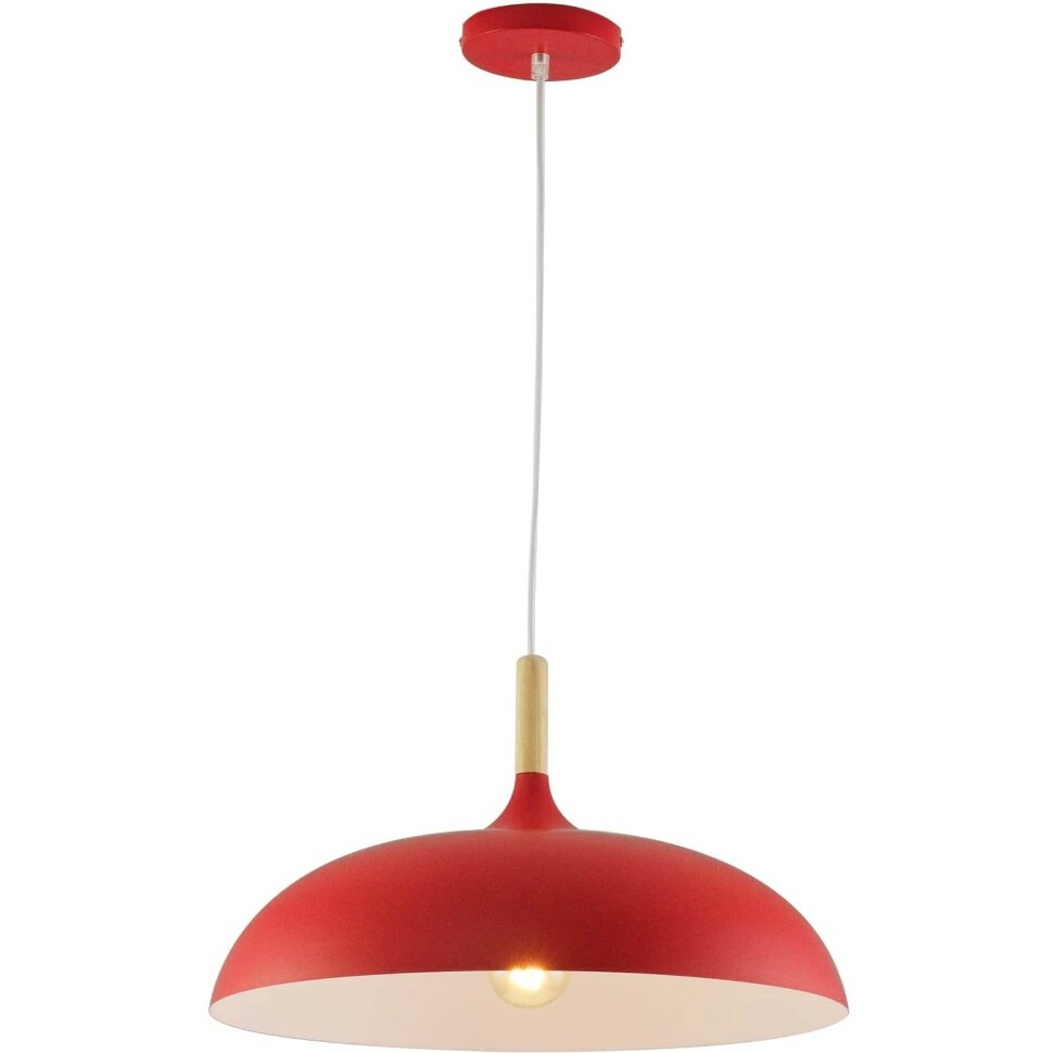 Светильник Moderli GD-C001-E450 красный Eline 1*E27*60W подвесной Светильник Moderli GD-C001-E450 красный Eline 1*E27*60W подвесной