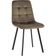 Стул Stool Group Chilly велюр коричневый