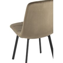 Стул Stool Group Chilly велюр коричневый