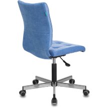Компьютерное кресло Stool Group Бюрократ CH-330M/VELV86 голубой Velvet 86 крестовина металл