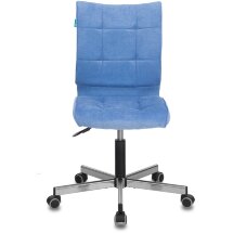 Компьютерное кресло Stool Group Бюрократ CH-330M/VELV86 голубой Velvet 86 крестовина металл